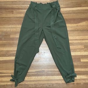 Grace Karin - XL High Waist Pencil Pants - Army Green -